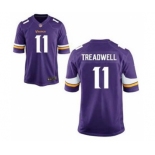 Youth Nike Minnesota Vikings #11 Laquon Treadwell Purple Team Color NFL Jersey