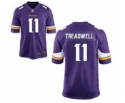 Youth Nike Minnesota Vikings #11 Laquon Treadwell Purple Team Color NFL Jersey