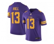 Youth Nike Minnesota Vikings #13 Shaun Hill Limited Purple Rush NFL Jersey