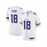 Youth Nike Minnesota Vikings #18 Michael Floyd Limited White NFL Jersey