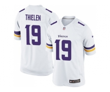 Youth Nike Minnesota Vikings #19 Adam Thielen White Stitched NFL Jersey