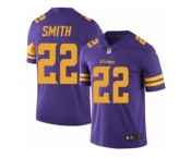 Youth Nike Minnesota Vikings #22 Harrison Smith Limited Purple Rush NFL Jersey