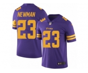 Youth Nike Minnesota Vikings #23 Terence Newman Limited Purple Rush NFL Jersey