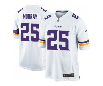 Youth Nike Minnesota Vikings #25 Latavius Murray White Stitched NFL Elite Jersey