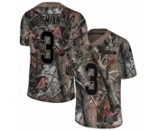 Youth Nike Minnesota Vikings #3 Trevor Siemian Camo Rush Realtree Limited NFL Jersey