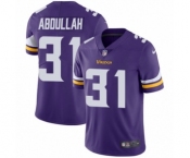 Youth Nike Minnesota Vikings #31 Ameer Abdullah Purple Team Color Vapor Untouchable Limited Player NFL Jersey