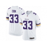 Youth Nike Minnesota Vikings #33 Dalvin Cook Limited White NFL Jersey