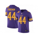 Youth Nike Minnesota Vikings #44 Chuck Foreman Limited Purple Rush NFL Jersey