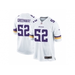 Youth Nike Minnesota Vikings #52 Chad Greenway White Elite Jersey