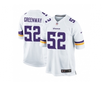 Youth Nike Minnesota Vikings #52 Chad Greenway White Elite Jersey