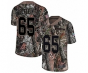 Youth Nike Minnesota Vikings #65 Pat Elflein Camo Rush Realtree Limited NFL Jersey