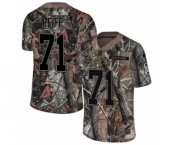 Youth Nike Minnesota Vikings #71 Riley Reiff Camo Rush Realtree Limited NFL Jersey