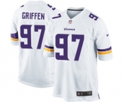 Youth Nike Minnesota Vikings #97 Everson Griffen Limited White NFL Jersey