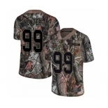 Youth Nike Minnesota Vikings #99 Danielle Hunter Camo Rush Realtree Limited NFL Jersey