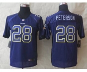 nike youth jerseys minnesota vikings #28 adrian peterson purple[Elite drift fashion]