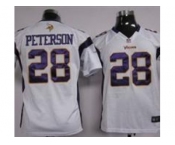 nike youth nfl jerseys Minnesota Vikings #28 Adrian Peterson White [nike]