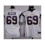 nike youth nfl jerseys Minnesota Vikings #69 Jared Allen White [nike]