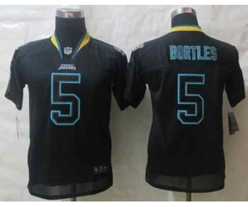 nike youth nfl jerseys jacksonville jaguars #5 bortles black[Elite lights out]