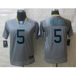 nike youth nfl jerseys jacksonville jaguars #5 bortles grey[Elite lights out]