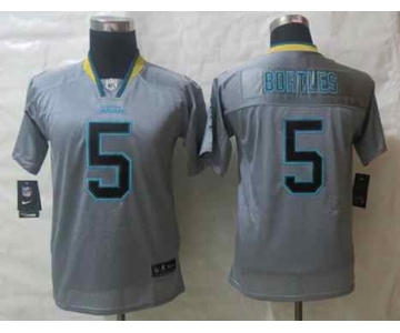 nike youth nfl jerseys jacksonville jaguars #5 bortles grey[Elite lights out]