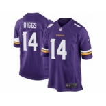 nike youth nfl jerseys minnesota vikings #14 stefon diggs purple[nike]