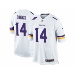 nike youth nfl jerseys minnesota vikings #14 stefon diggs white[nike]