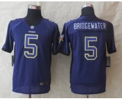 nike youth nfl jerseys minnesota vikings #5 bridgewater purple[Elite drift fashion][bridgewater]