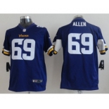 nike youth nfl jerseys minnesota vikings #69 allen purple[2013 nike]