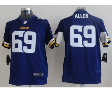 nike youth nfl jerseys minnesota vikings #69 allen purple[2013 nike]