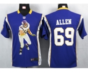 nike youth nfl jerseys minnesota vikings #69 allen purple[portrait fashion]