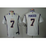 nike youth nfl jerseys minnesota vikings #7 christian ponder white[nike limited]