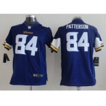 nike youth nfl jerseys minnesota vikings #84 patterson purple[2013 nike]