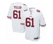 Men's Nike San Francisco 49ers #61 Andrew Tiller Game White NFL Jersey