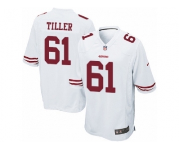 Men's Nike San Francisco 49ers #61 Andrew Tiller Game White NFL Jersey