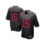 Men's Nike San Francisco 49ers #90 Earl Mitchell Game Black NFL Jersey