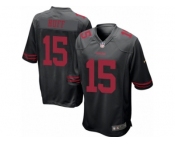 Men's Nike San Francisco 49ers #90 Earl Mitchell Game Black NFL Jersey