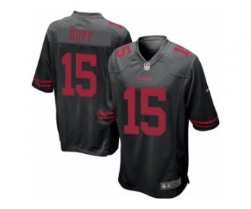 Men's Nike San Francisco 49ers #90 Earl Mitchell Game Black NFL Jersey