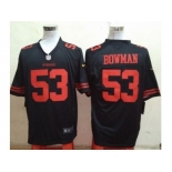 Nike San Francisco 49ers #53 NaVorro Bowman Black Jerseys(Game)