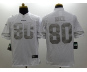 Nike San Francisco 49ers #80 Jerry Rice Platinum White Jerseys(Game)