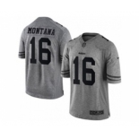 nike nfl jerseys san francisco 49ers #16 montana gray[game]