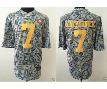 nike nfl jerseys san francisco 49ers #7 kaepernick us dollars(Game)