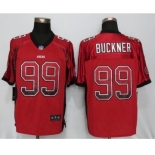 Men San Francisco 49ers #99 Deforest Buckner Drift Fashion Red Elite Jerseys