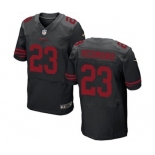 Men's Nike San Francisco 49ers #23 Will Redmond Elite Black Alternate NFL Jersey