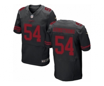 Men's Nike San Francisco 49ers #54 Ray-Ray Armstrong Elite Black Alternate NFL Jersey