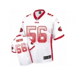 Men's Nike San Francisco 49ers #56 Reuben Foster Elite White Drift Fashion NFL Jersey