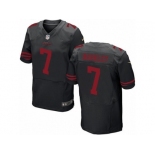 Men's Nike San Francisco 49ers #7 Matt Barkley Elite Black NFL Jersey