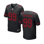 Men's Nike San Francisco 49ers #99 DeForest Buckner Elite Black Alternate NFL Jersey