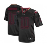 Men's San Francisco 49ers #10 Jimmy Garoppolo Elite Lights Out Black Football Jersey