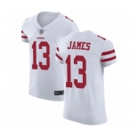 Men's San Francisco 49ers #13 Richie James White Vapor Untouchable Elite Player Football Jersey