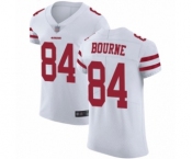 Men's San Francisco 49ers #84 Kendrick Bourne White Vapor Untouchable Elite Player Football Jersey